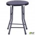 Табурет складаний Сеат пластик Rattan Black AMF Табурет складаний Сеат пластик Rattan Black AMF