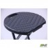 Табурет складаний Сеат пластик Rattan Black AMF Табурет складаний Сеат пластик Rattan Black AMF