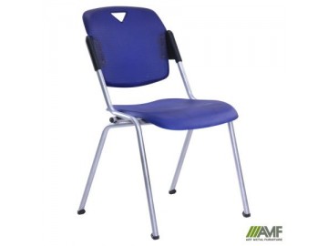 Стілець Рольф алюм пластик синій