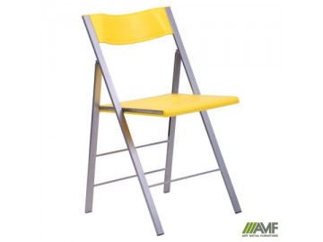 Стілець Ібіца алюм пластик жовтий