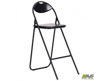 Стілець Джокер Хокер чорний ПВХ чорний