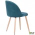 Стілець обідній Sherry beech / green velvet AMF Стілець обідній Sherry beech / green velvet AMF