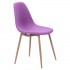 Стілець Лучія База метал бук / Фіолетовий AMF