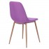 Стілець Лучія База метал бук / Фіолетовий AMF