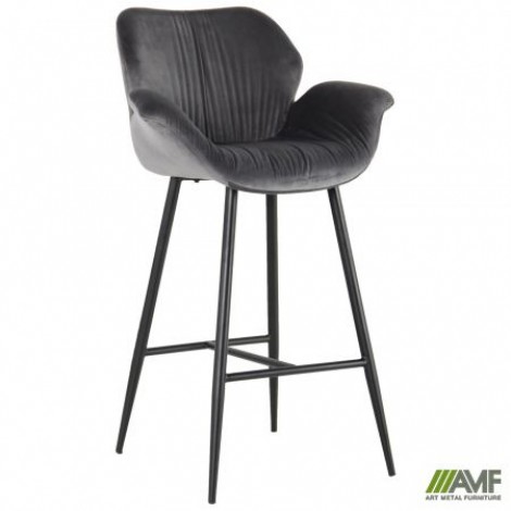 Стілець барний Alphabet n black / shadow AMF Стілець барний Alphabet n black / shadow AMF