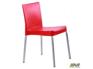 Стілець Корсика алюм пластик Червоний