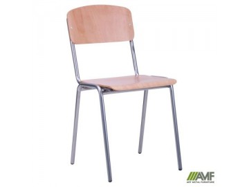 Стілець учнівський №6 алюм лак бук