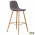 Стілець барний Marengo, бук / сірий AMF
