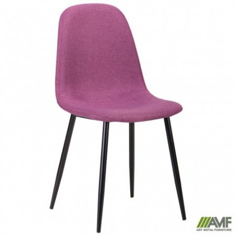 Стул Лучия черный/фиалка AMF