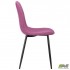 Стул Лучия черный/фиалка AMF