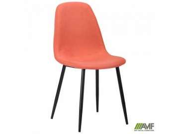 Стул Лучия черный/оранж