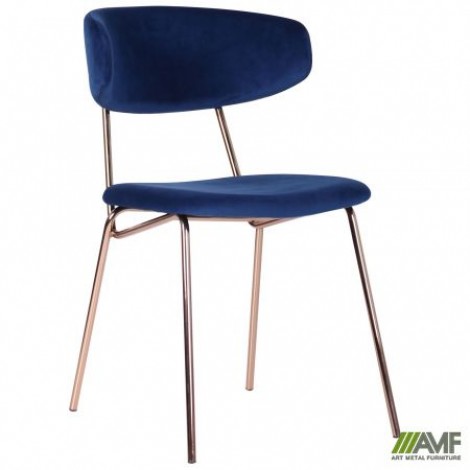 Стілець Alphabet B gold / royal blue AMF