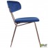 Стілець Alphabet B gold / royal blue AMF