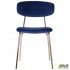 Стілець Alphabet B gold / royal blue AMF