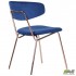 Стілець Alphabet B gold / royal blue AMF