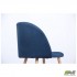 Стілець обідній Sherry beech / blue velvet AMF Стілець обідній Sherry beech / blue velvet AMF