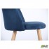 Стілець обідній Sherry beech / blue velvet AMF Стілець обідній Sherry beech / blue velvet AMF