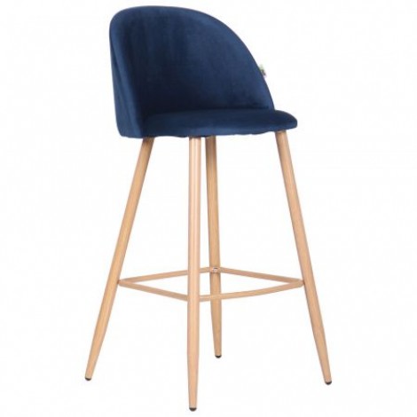 Барний стілець Bellini бук / blue AMF