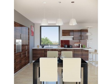 Модульная кухня High Gloss/High Gloss палисандр глянец