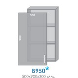 Верх В-950 витр. SHAKER