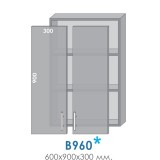 Верх В-960 витр. SHAKER