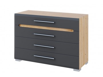 Комод Бьянко (графит)