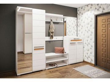 Модульная прихожая Бьянко