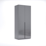 Шкаф Teo Teo Мат Антрацит мат графит 2д