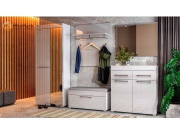 Прихожа Amanda  Глянець Білий