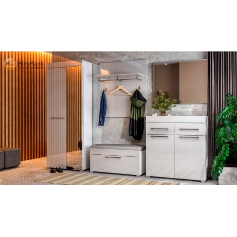 Прихожая Amanda Глянец Белый MiroMark