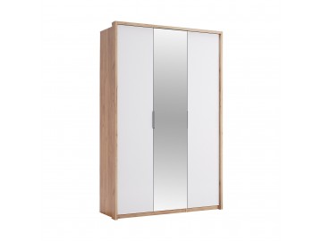 Шкаф Asti 3Дв Дз 139,8см Белый глянец