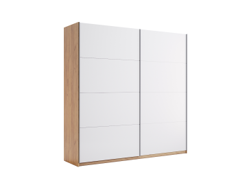 Шафа-купе Asti 2Дв 200см Білий глянець