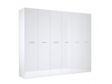 Шкаф Bellagio 6Дв 272,2см Белый глянец Шкаф Bellagio 6Дв 272,2см Белый глянец