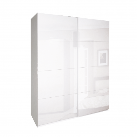Шкаф-купе Bella глянец белый MiroMark