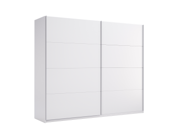 Шафа-купе Family 2Дв 250см Білий глянець