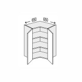 Секция Leo верхняя УголВ 90°/720