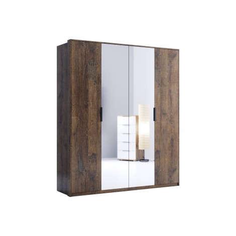 Шафа Quadro 4Дв Дз 183см Дуб Фрегат MiroMark