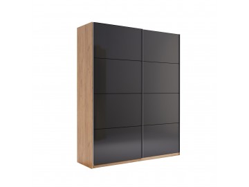 Шкаф-купе Luna 2Дв 150см Лава глянец