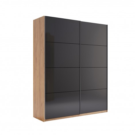 Шкаф-купе Luna 2Дв 150см Лава глянец MiroMark