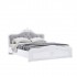 Кровать Luiza 1,6х2, 0 Люкс без каркаса глянец белый MiroMark