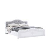 Кровать Luiza 1,8х2, 0 Люкс без каркаса глянец белый