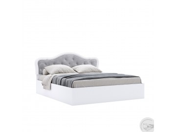 Ліжко Luiza 1,8х2,0 Підйомне з каркасом Глянець білий