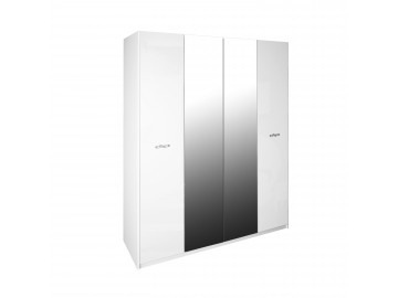 Шафа Imperia 4Дв Дз 184см Білий глянець