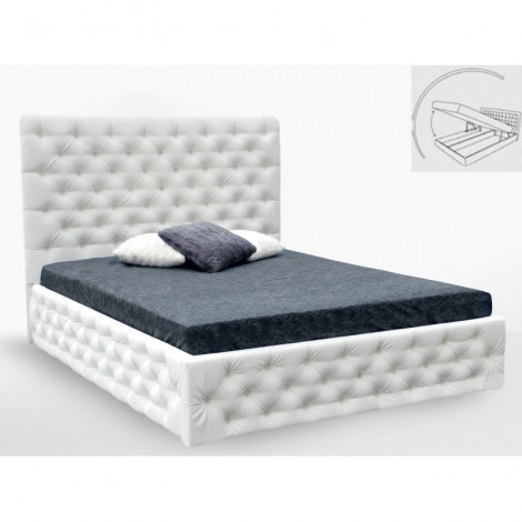 Мягкая кровать Dianora 1,6х2,0 с подъемным механизмом MiroMark Мягкая кровать Dianora 1,6х2,0 с подъемным механизмом MiroMark