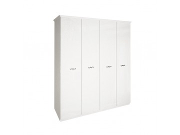 Шкаф Provance 4Дв 192,4см Белый глянец