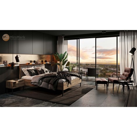 Спальня Quadro Дуб Фрегат MiroMark