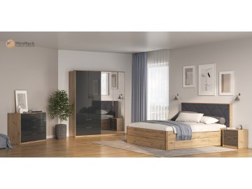 Модульна спальня Raymond Gloss White Oak Artisan