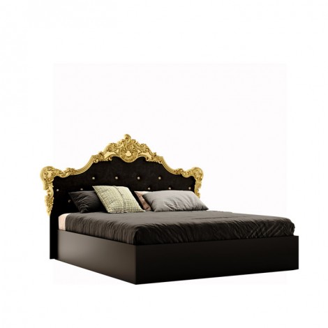 Ліжко Jennifer 1,8х2,0 без каркасу / Глянець чорний MiroMark Ліжко Jennifer 1,8х2,0 без каркасу / Глянець чорний MiroMark