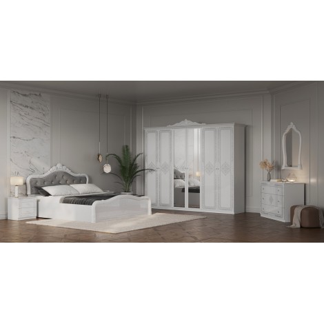 Спальня Luiza Глянец Белый MiroMark