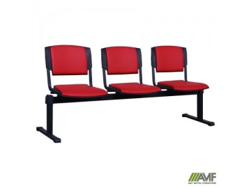 Стілець Призма - 3 чорний Неаполь N-36